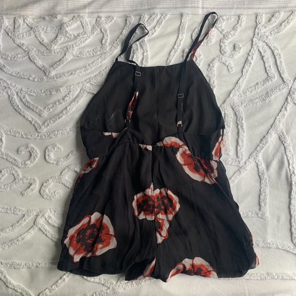 Winston White Jen Romper in Black Cherry - Picture 4 of 4